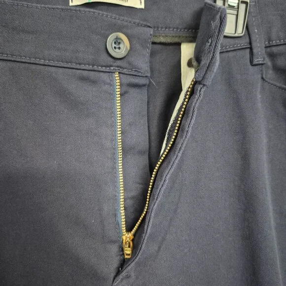 Lee Womens Relaxed Straight Leg Stretch Pants Navy Size 22W - Picture 7 of 8